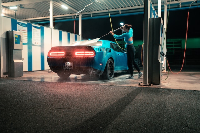Open a car wash from scratch